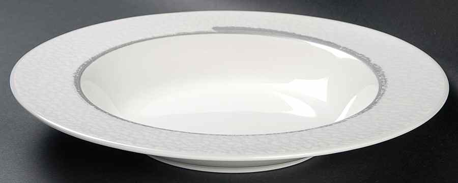 Ambience Frost Large Rim Soup Bowl by Noritake-1