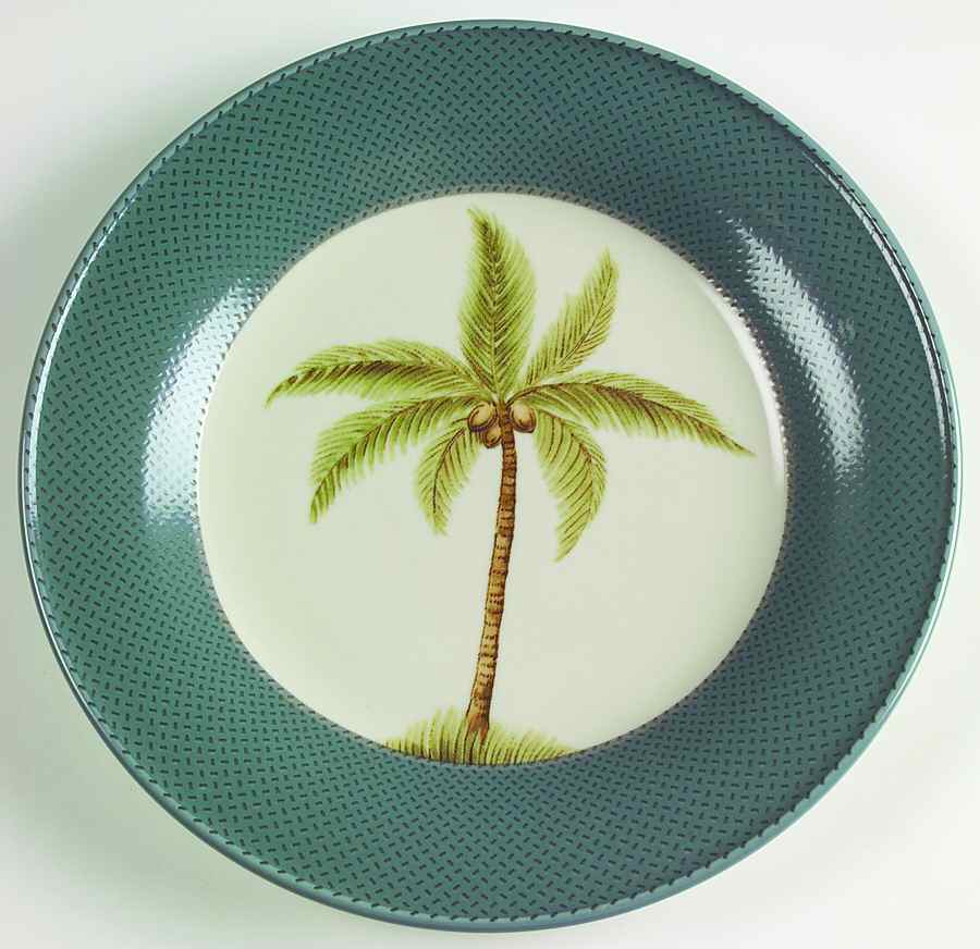 Safari Blue Accent Luncheon Plate by Noritake-1