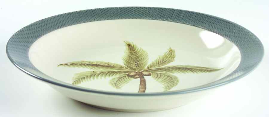 Safari Blue 10" Accent Individual Pasta Bowl by Noritake-1