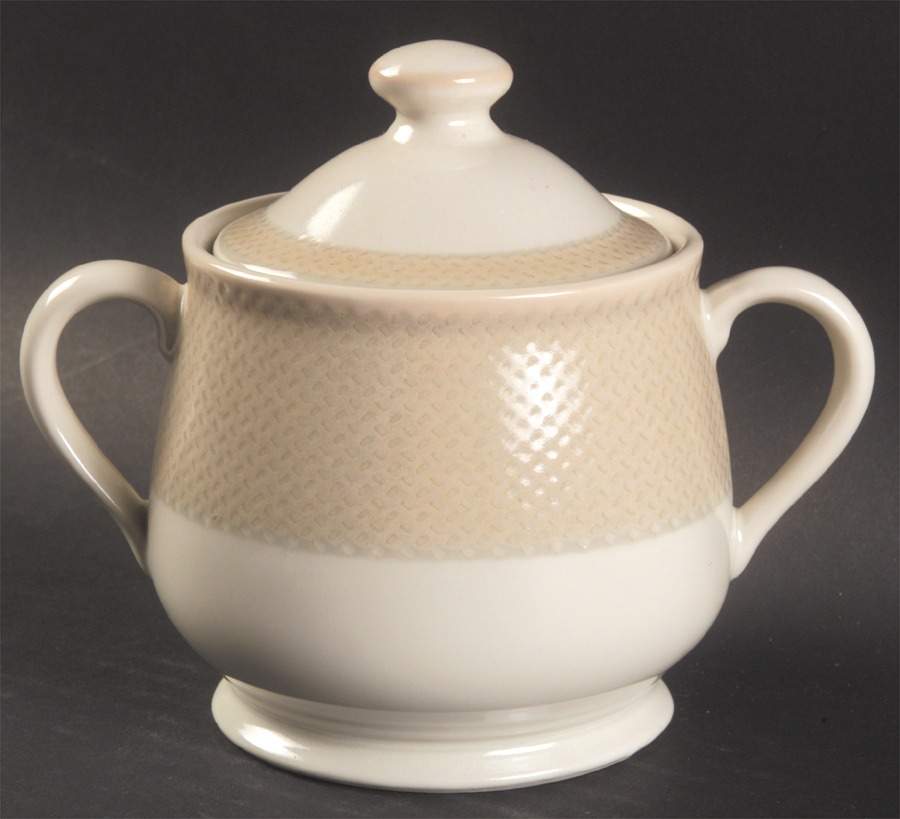 Safari Cream Sugar Bowl & Lid by Noritake-1