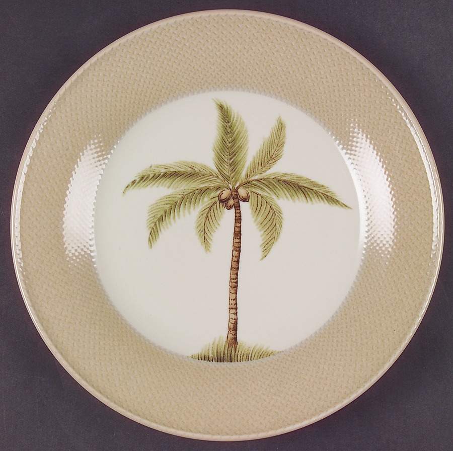 Safari Cream Accent Luncheon Plate by Noritake-1