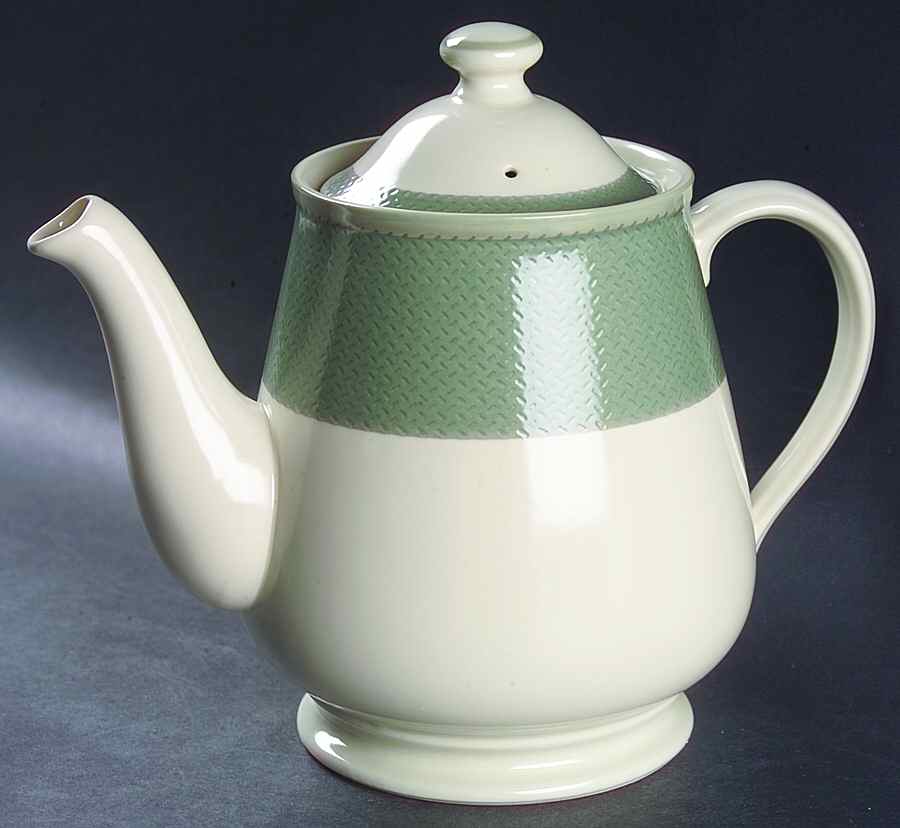 Safari Green Tea/Coffee Pot & Lid by Noritake-1