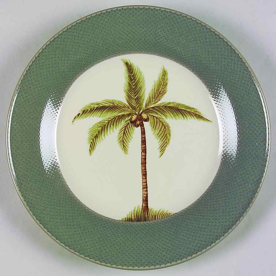 Safari Green Accent Luncheon Plate by Noritake-1