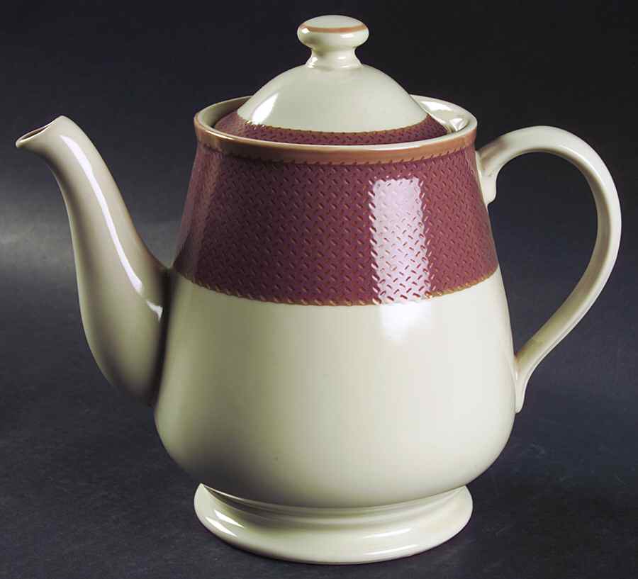 Safari Rosewood Tea/Coffee Pot & Lid by Noritake-1