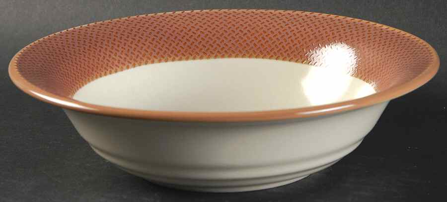 Safari Rosewood Rim Cereal Bowl by Noritake-1