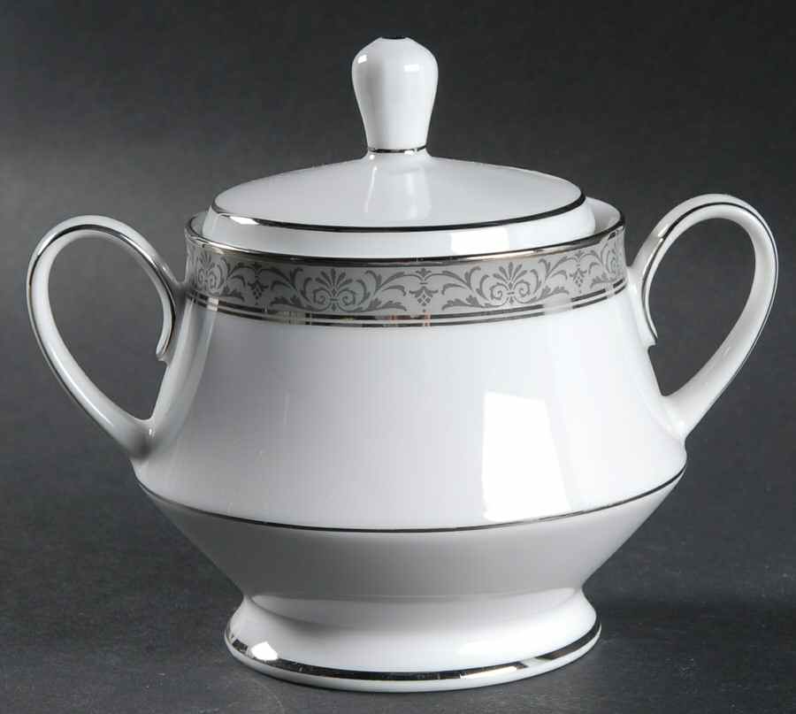 Sansbury Sugar Bowl & Lid by Noritake-1