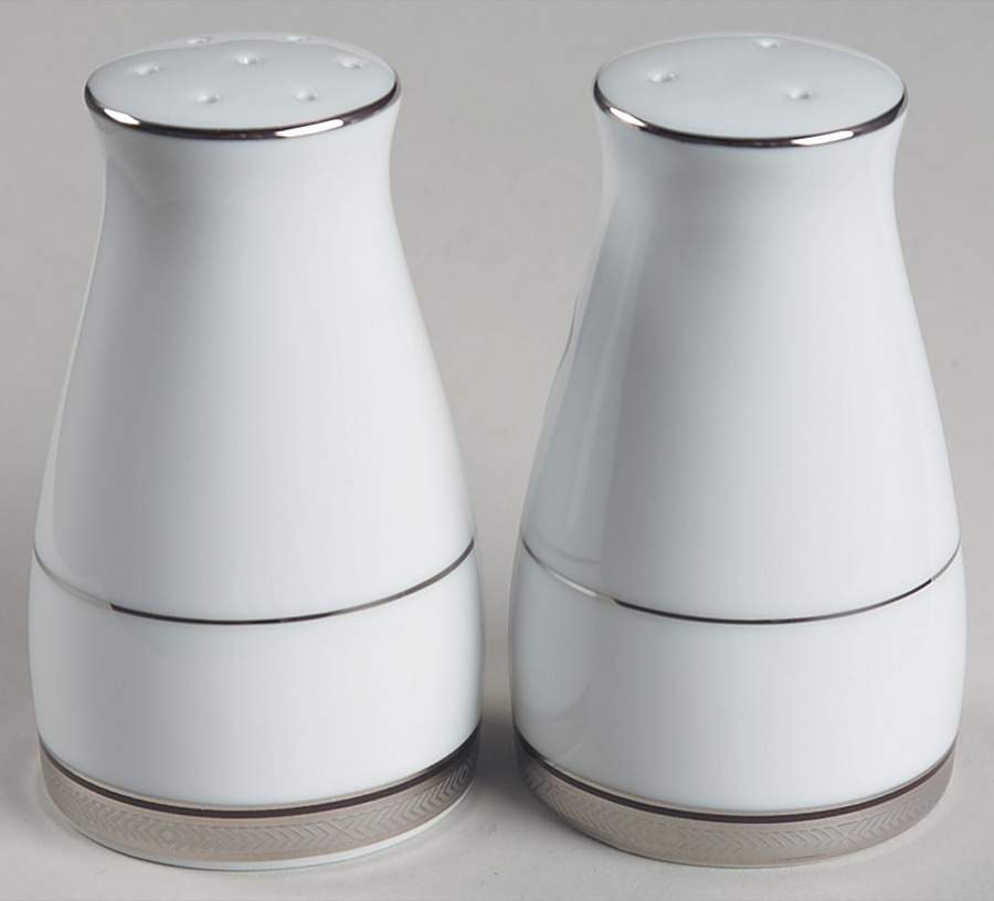 Renwick Platinum Salt & Pepper Set by Noritake-1
