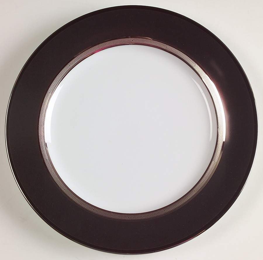 Renwick Platinum Accent Luncheon Plate by Noritake-1