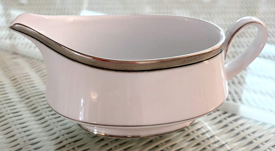Renwick Platinum Gravy Boat by Noritake-1