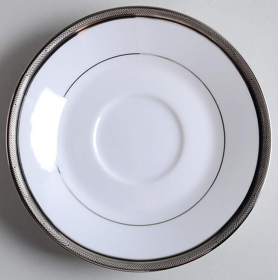 Renwick Platinum Saucer by Noritake-1