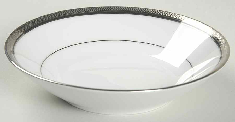Renwick Platinum Fruit/Dessert (Sauce) Bowl by Noritake-1