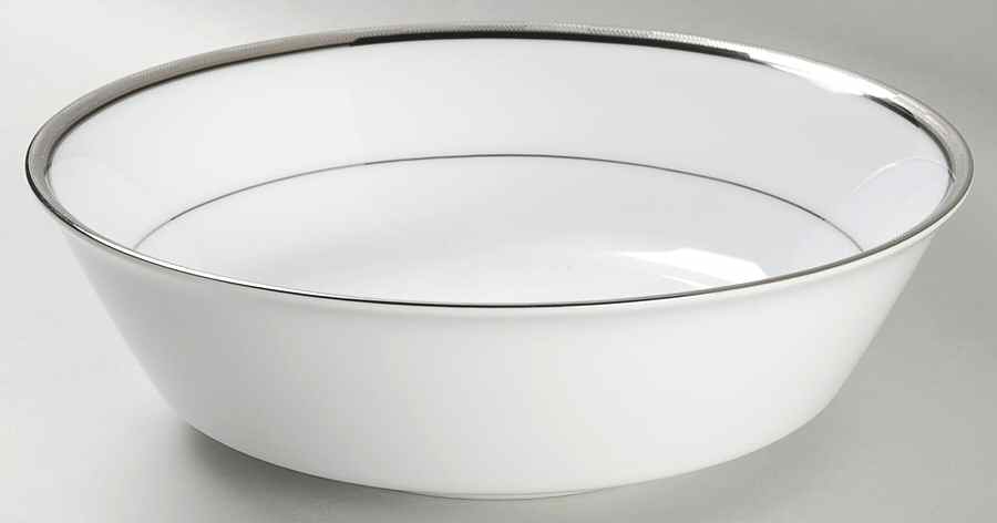 Renwick Platinum 9" Round Vegetable Bowl by Noritake-1