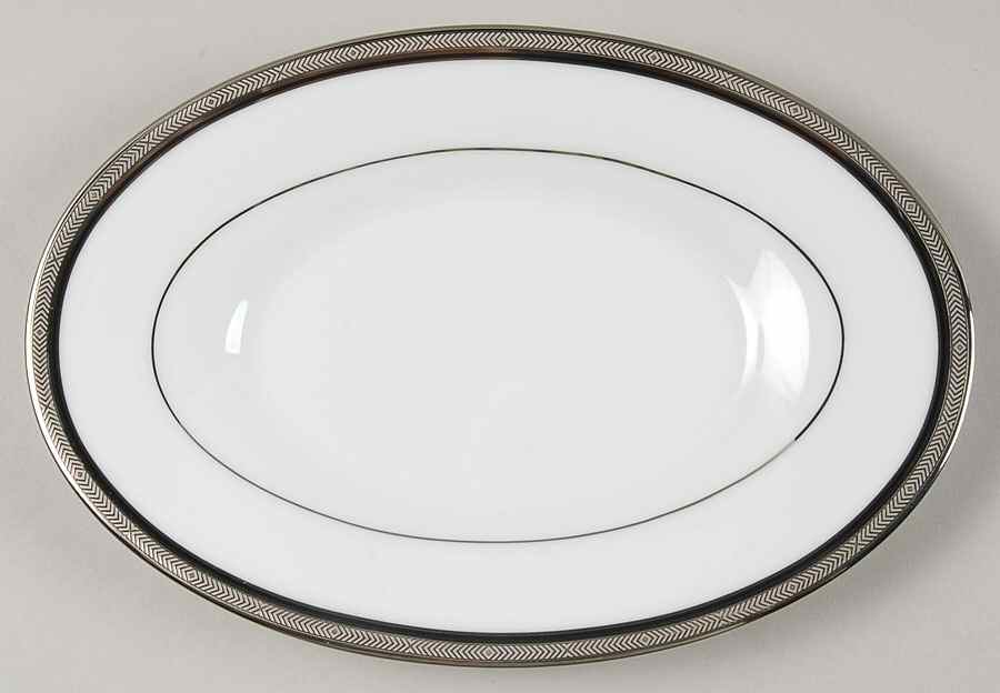 Renwick Platinum Underplate for Gravy Boat by Noritake-1