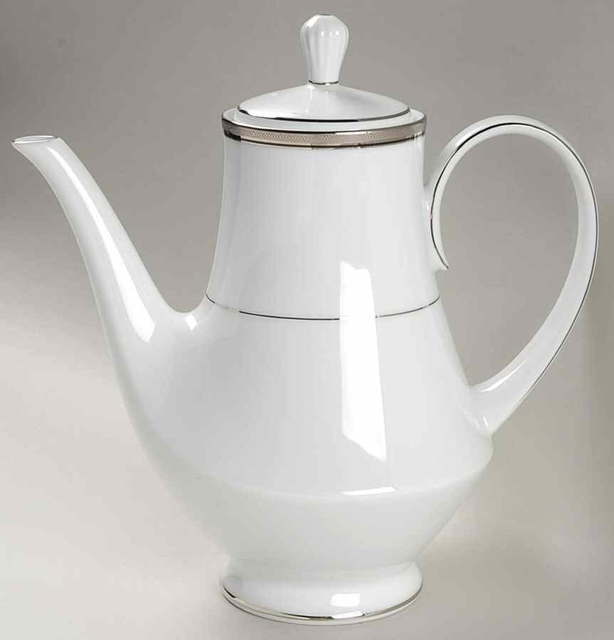 Renwick Platinum Coffee Pot & Lid by Noritake-1