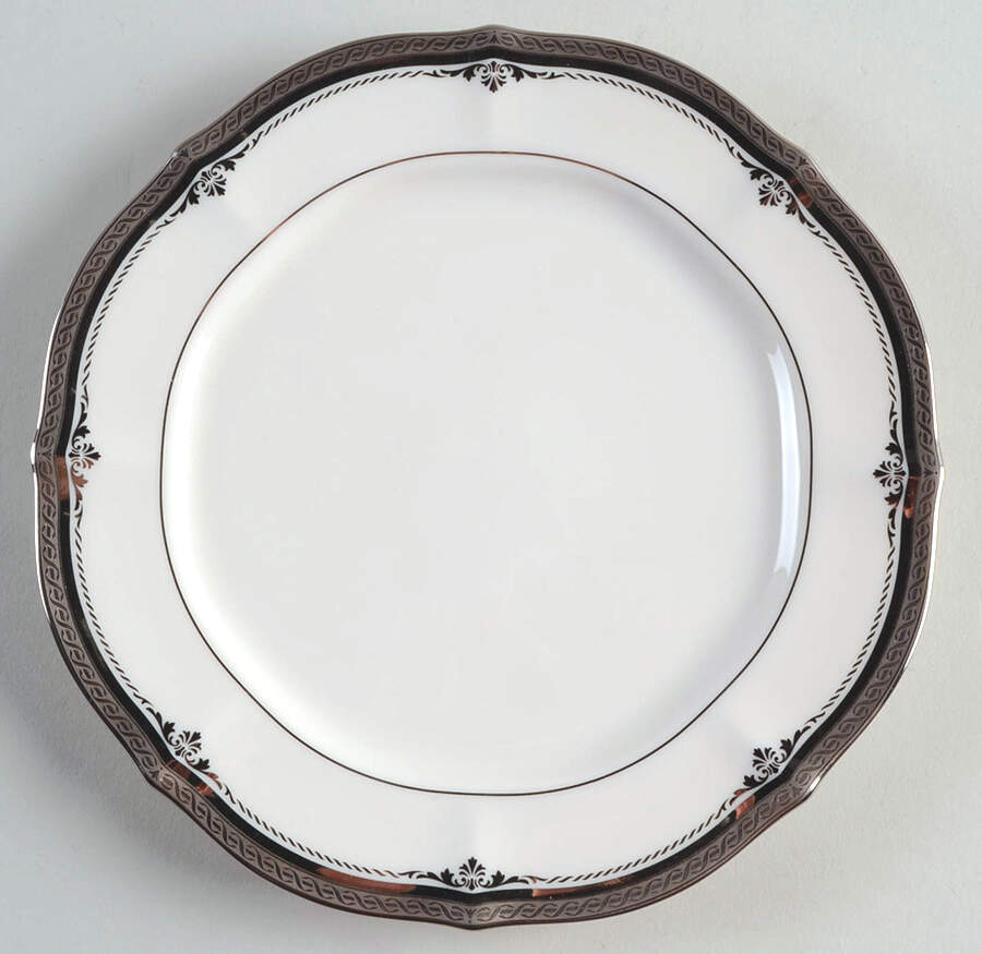 Stratford Platinum Salad Plate by Noritake-1