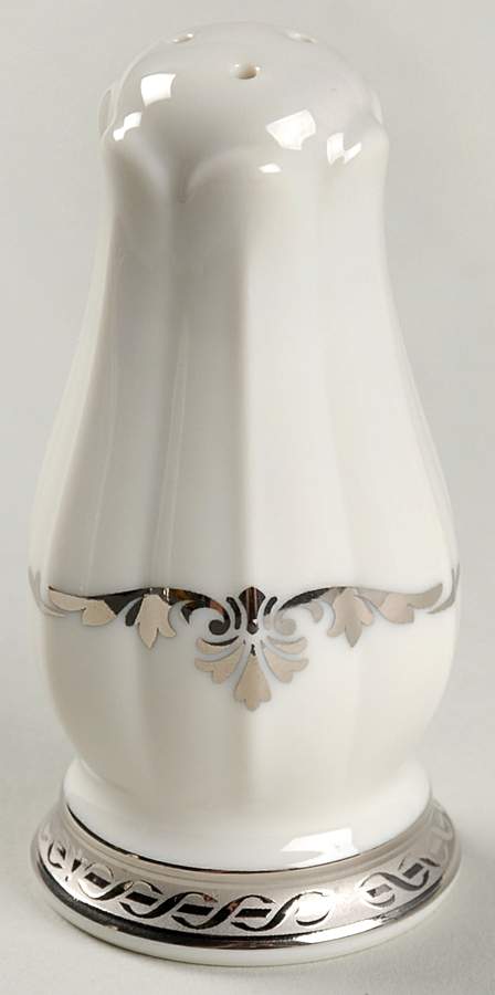 Stratford Platinum Pepper Shaker by Noritake-1
