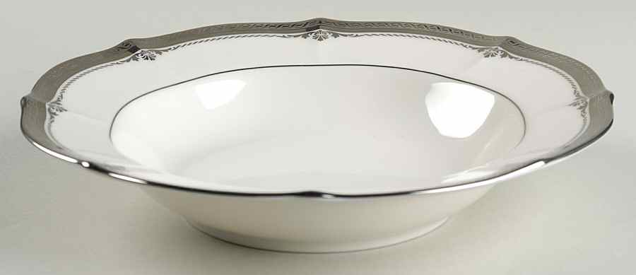 Stratford Platinum Rim Soup Bowl by Noritake-1