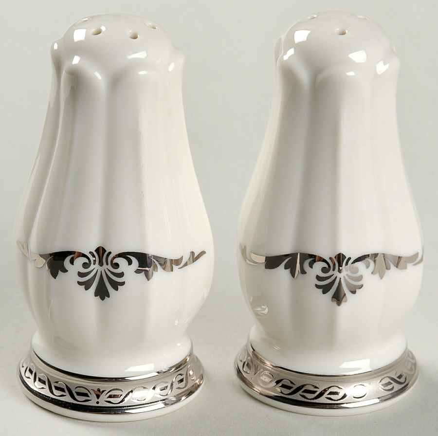 Stratford Platinum Salt & Pepper Set by Noritake-1