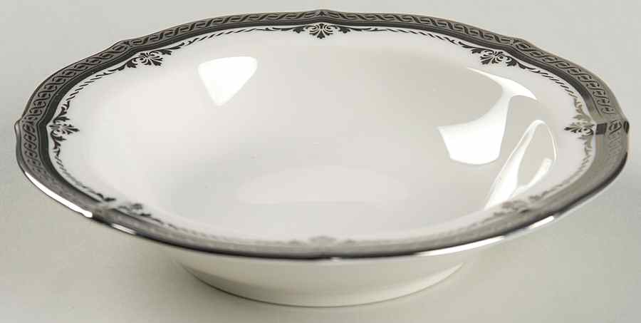 Stratford Platinum Rim Fruit/Dessert (Sauce) Bowl by Noritake-1