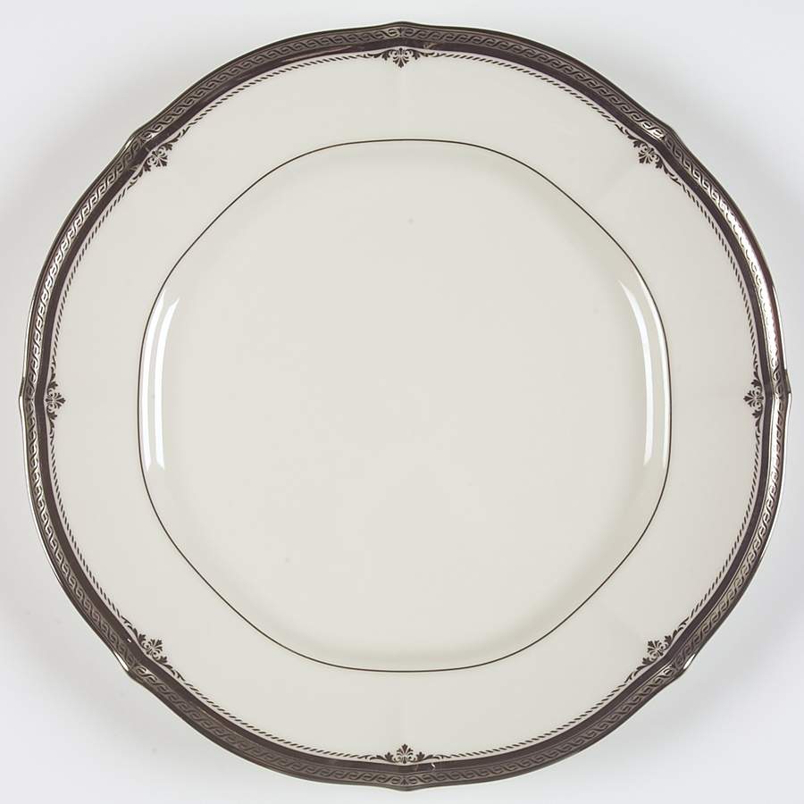 Stratford Platinum 11" Chop Plate (Round Platter) by Noritake-1