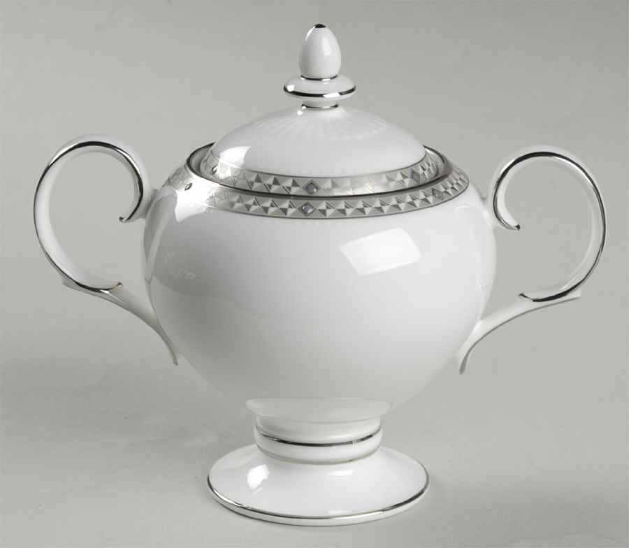 Pearl Odyssey Sugar Bowl & Lid by Noritake-1
