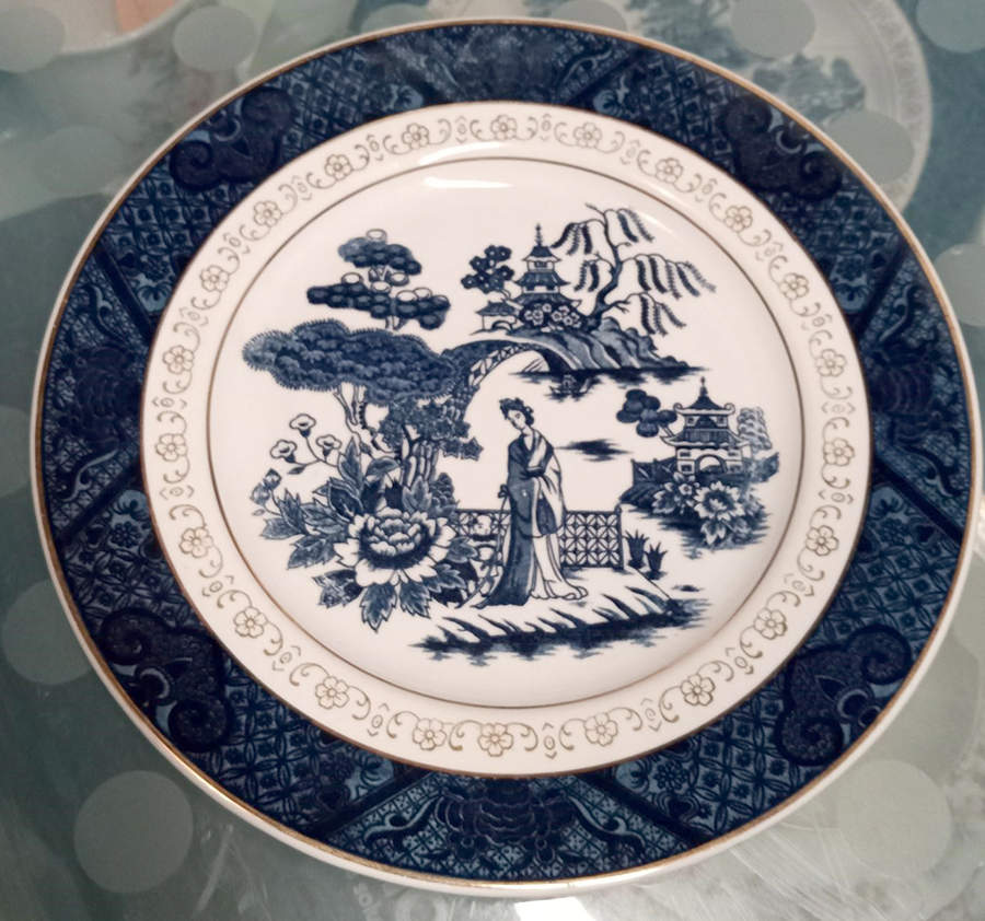 H1234 Salad Plate by Nikko-1