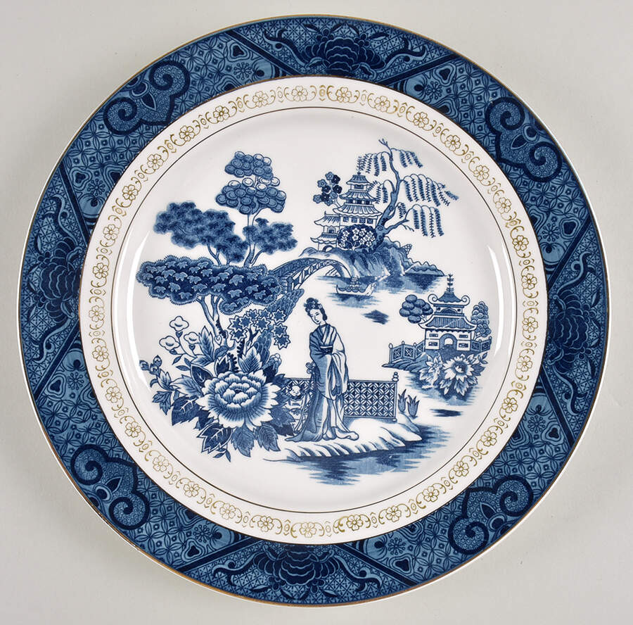 H1234 Dinner Plate by Nikko-1