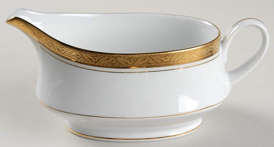 Majestic Gold Gravy Boat by Noritake-1