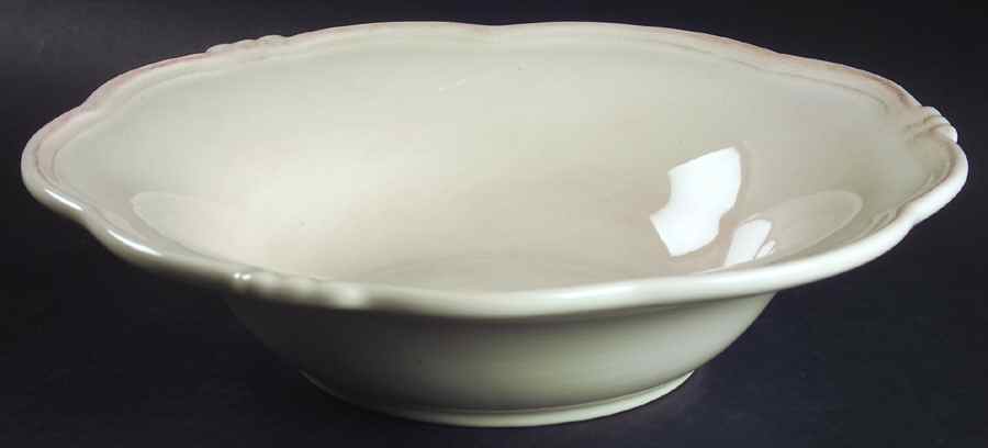 Country Manor White 11" Round Vegetable Bowl by Noble Excellence-1