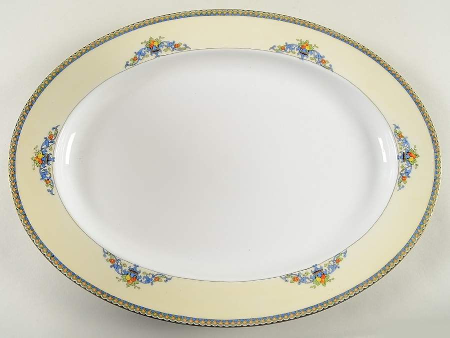 N1991 16" Oval Serving Platter by Noritake-1