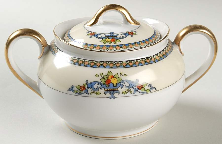N1991 Sugar Bowl & Lid by Noritake-1
