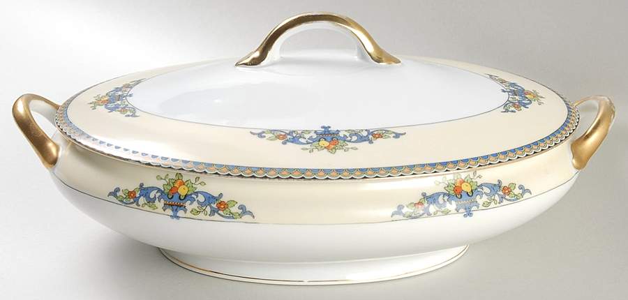 N1991 Oval Covered Vegetable by Noritake-1