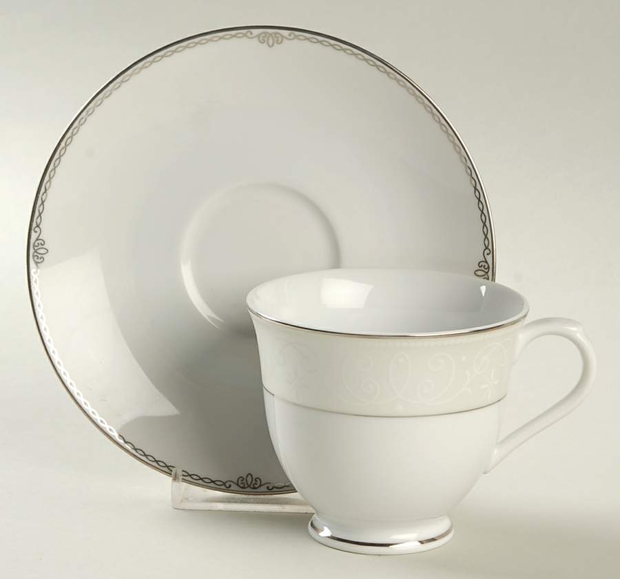 Moonlight Sonata Footed Cup & Saucer Set by Nikko-1