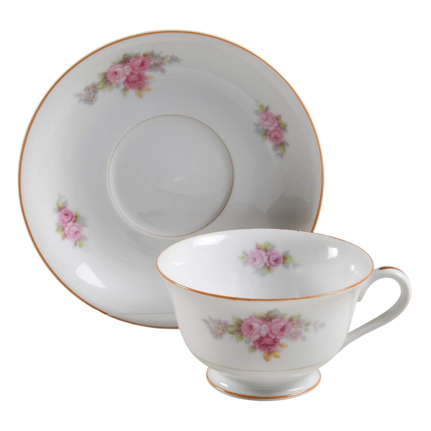 N1999 Footed Cup & Saucer Set by Noritake-1