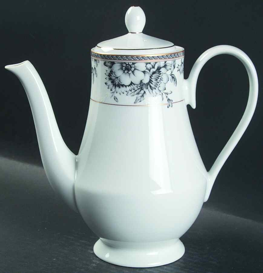 Nightingale Coffee Pot & Lid by Nikko-1