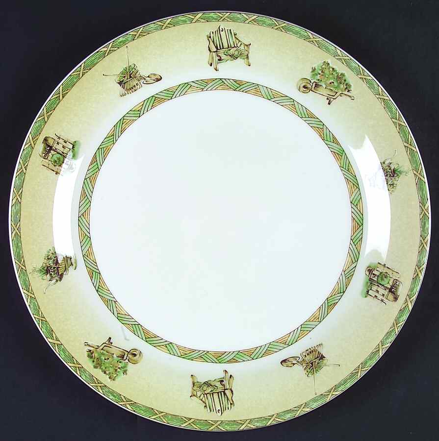 Home Sweet Home 12" Chop Plate (Round Platter) by Nikko-1