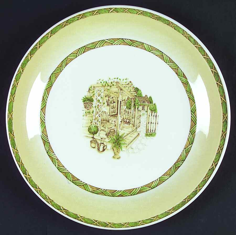 Home Sweet Home Dinner Plate by Nikko-1