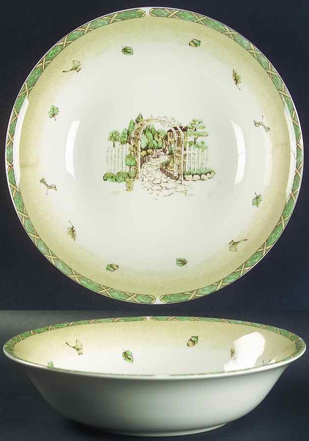 Home Sweet Home 9" Round Vegetable Bowl by Nikko-1