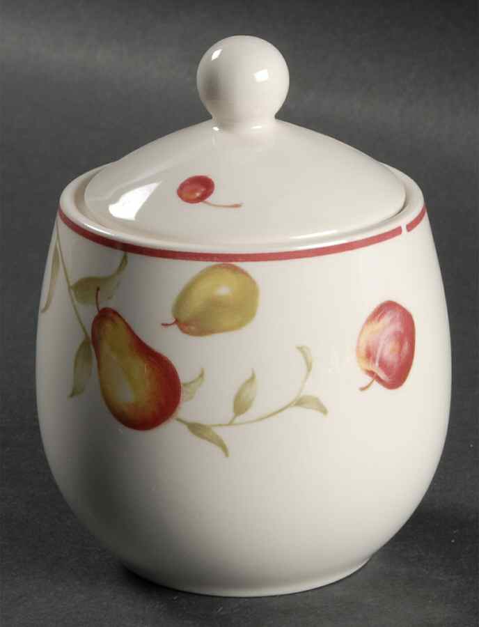 Stella Sugar Bowl & Lid by Nikko-1