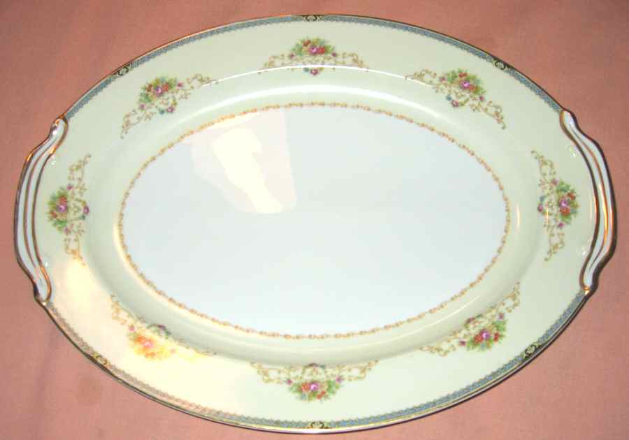 N2008 16" Oval Serving Platter by Noritake-1