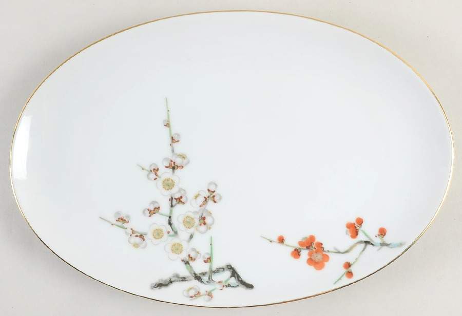 N2012 12" Oval Serving Platter by Noritake-1