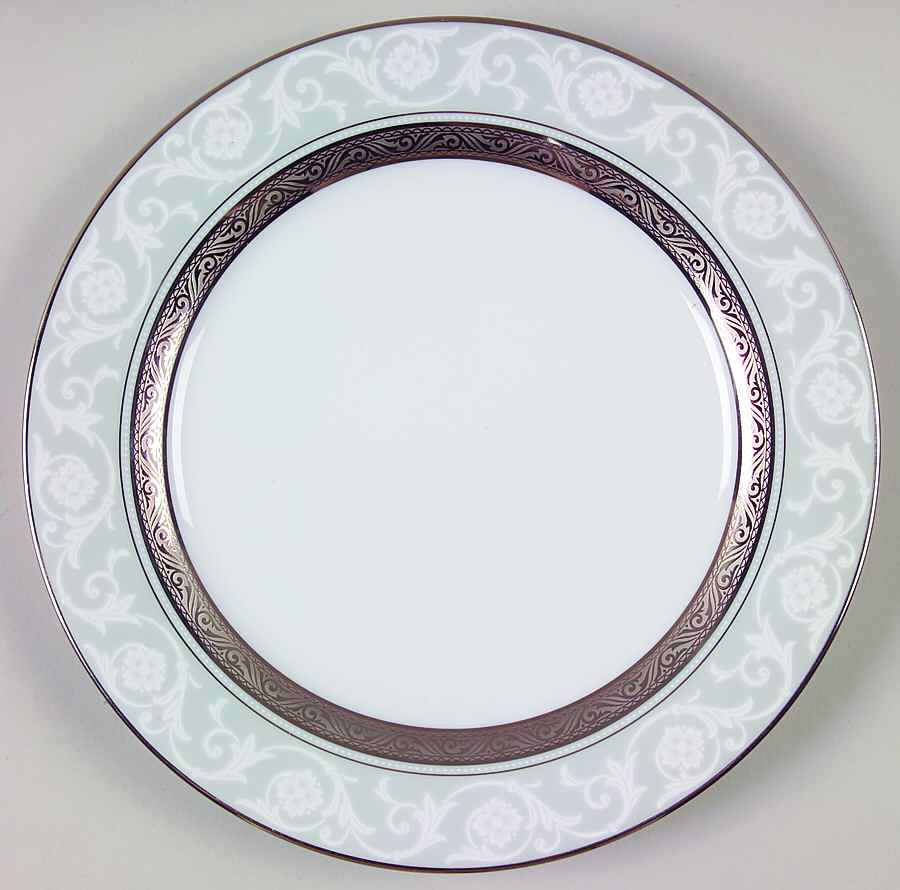Majestic Platinum Luncheon Plate by Noritake-1