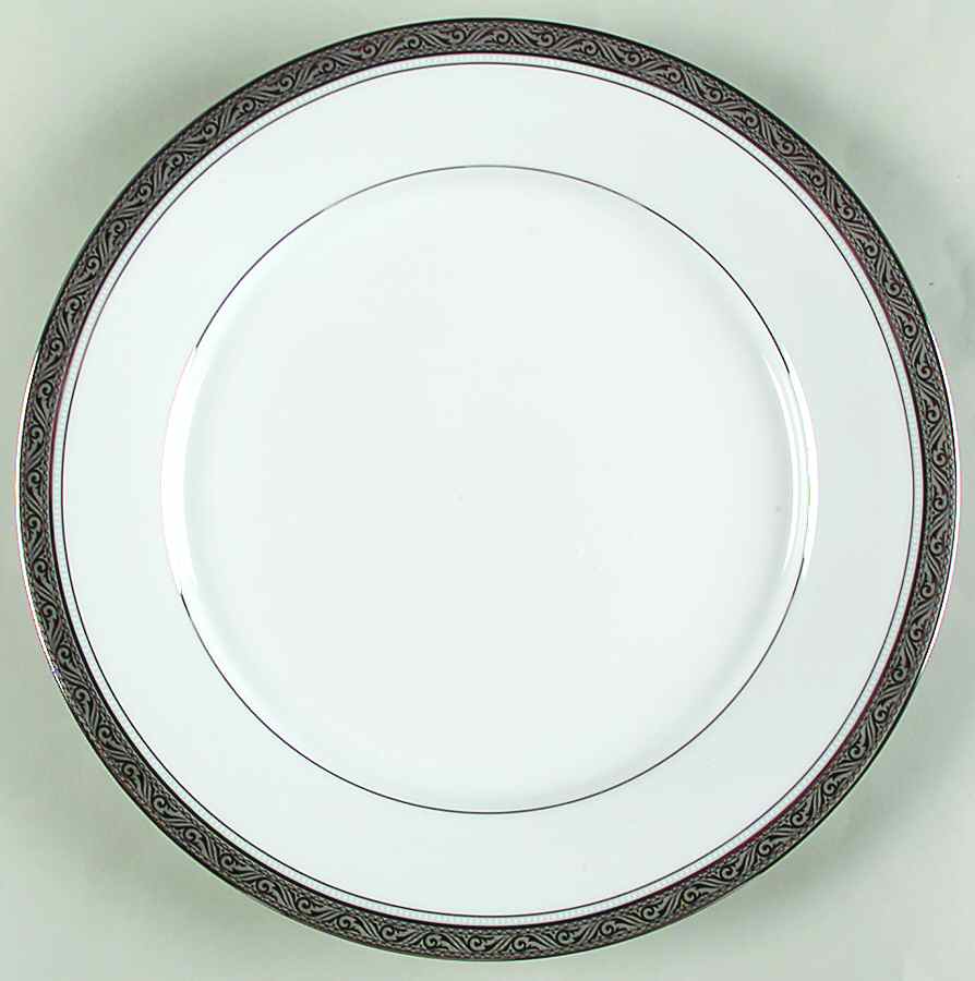 Majestic Platinum Dinner Plate by Noritake-1