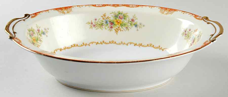 N2027 10" Oval Vegetable Bowl by Noritake-1