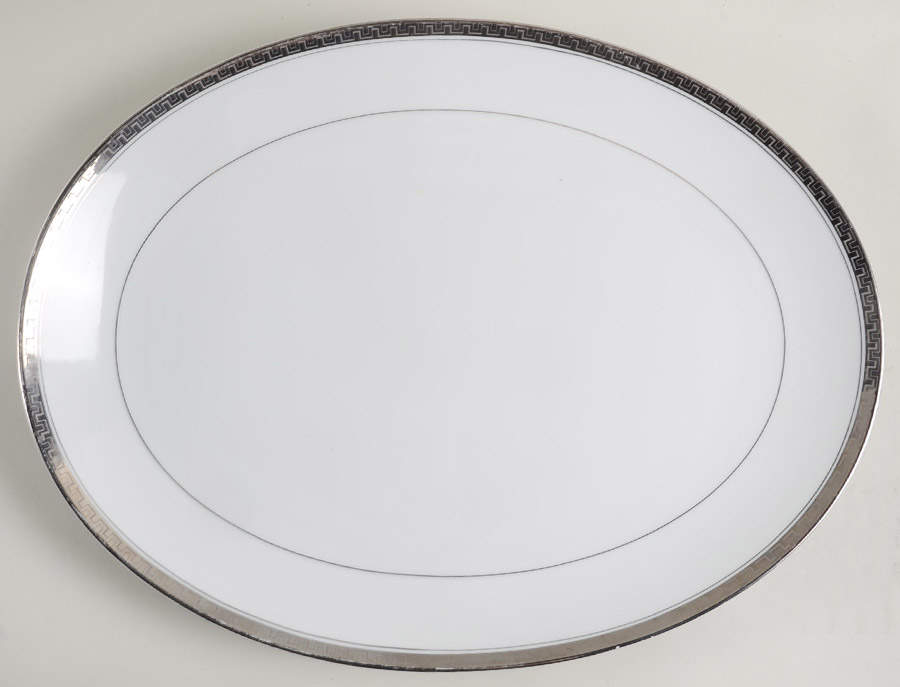 Alton 16" Oval Serving Platter by Narumi-1