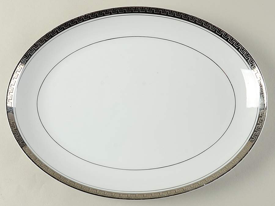Alton 12" Oval Serving Platter by Narumi-1