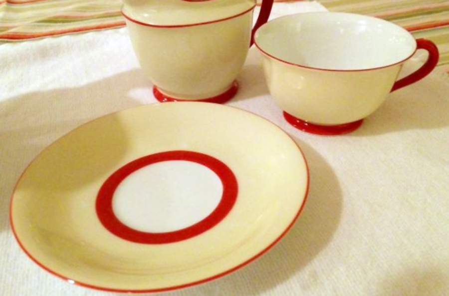 N2045 Footed Cup & Saucer Set by Noritake-1