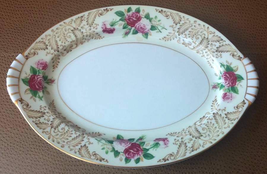 NAR63 12" Oval Serving Platter by Narumi-1