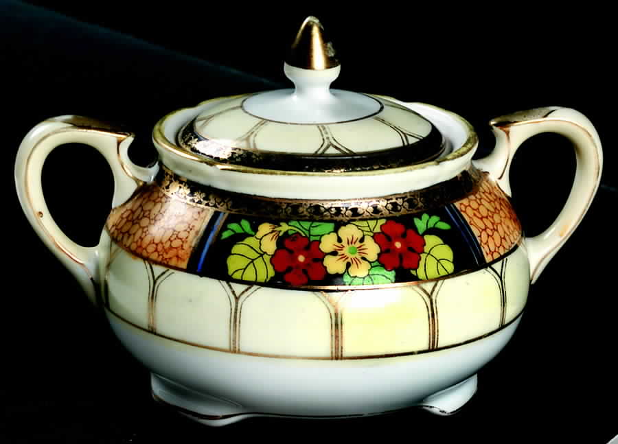 N2052 Sugar Bowl & Lid by Noritake-1