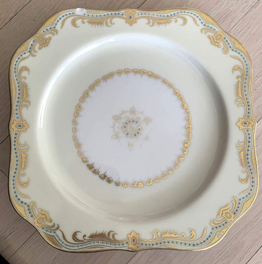 Beaudina Square Salad Plate by Noritake-1